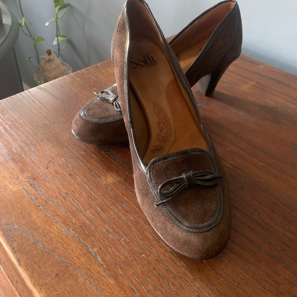 Brown Sofft Heels